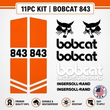 Fits Bobcat 843 Melroe Skid Steer Set Vinyl Decal Sticker 3M picture
