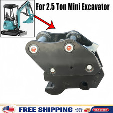 NEW Quick Hitch for 2.5 Ton Mini Excavator, 30mm Pin Quick Coupler Attachment picture