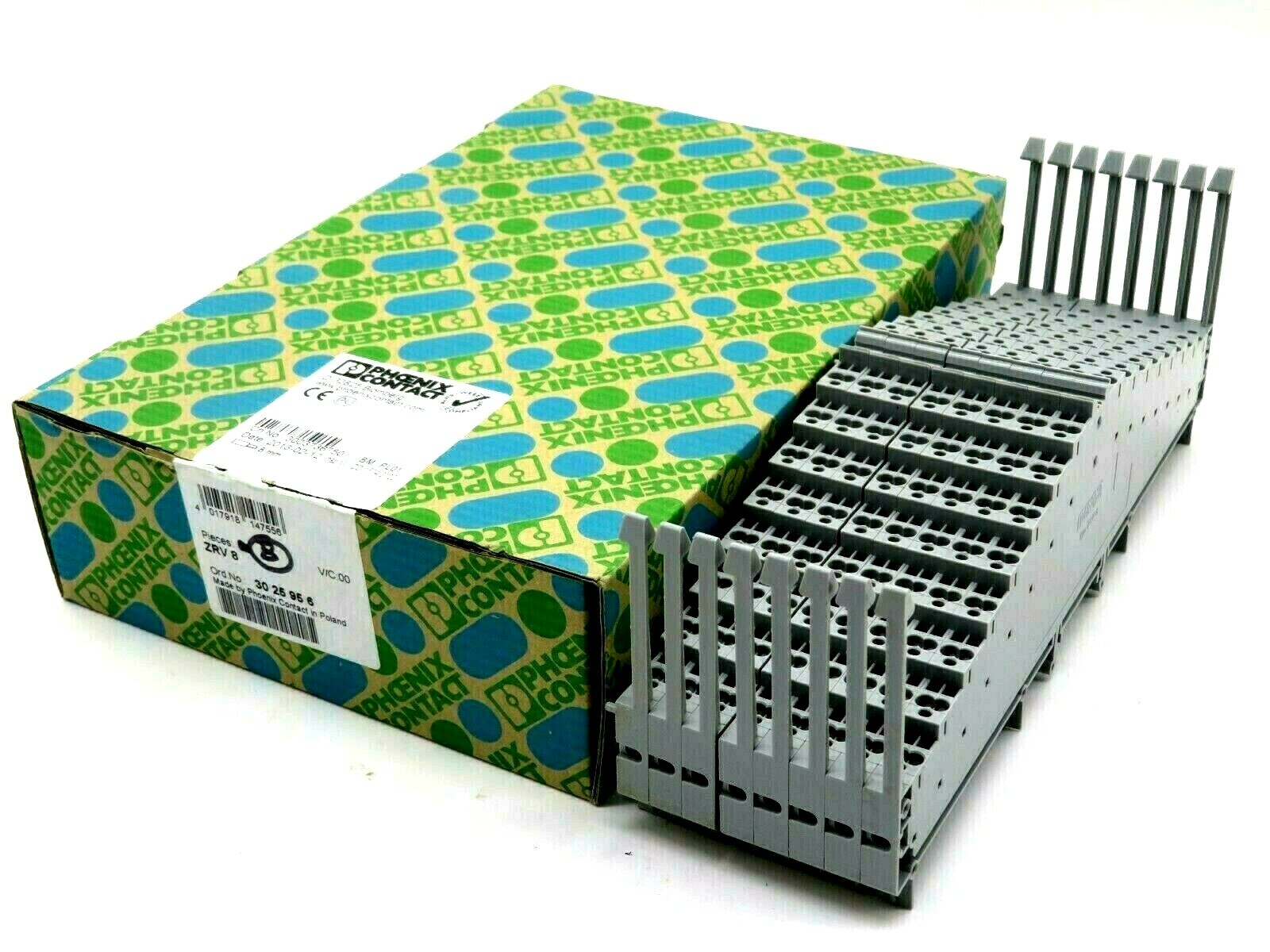 NEW 8 PCS PHOENIX CONTACT ZRV8 PLC MODULE 3025956 NEW 8 PCS PHOENIX CONTACT ZRV8 PLC MODULE 3025956