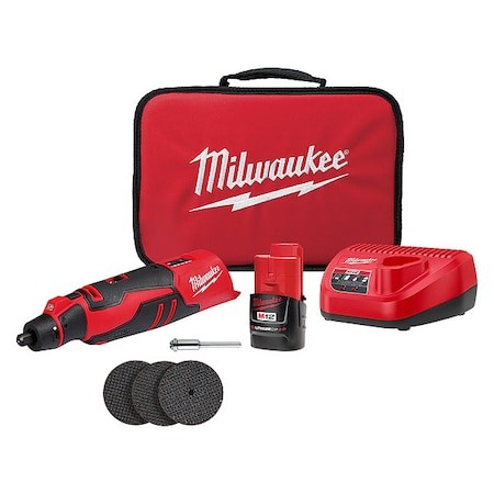 Milwaukee Tool 2525-21 Rotarytoolkit, 1/8\