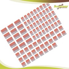 90PCS For Wago 221 Lever Nuts Compact Splicing Wire Connectors - 2/3/5 Terminal picture