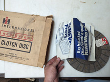 Vintage International IH Farmall Tractor Truck FACTORY Renewed Clutch Disc NOS picture