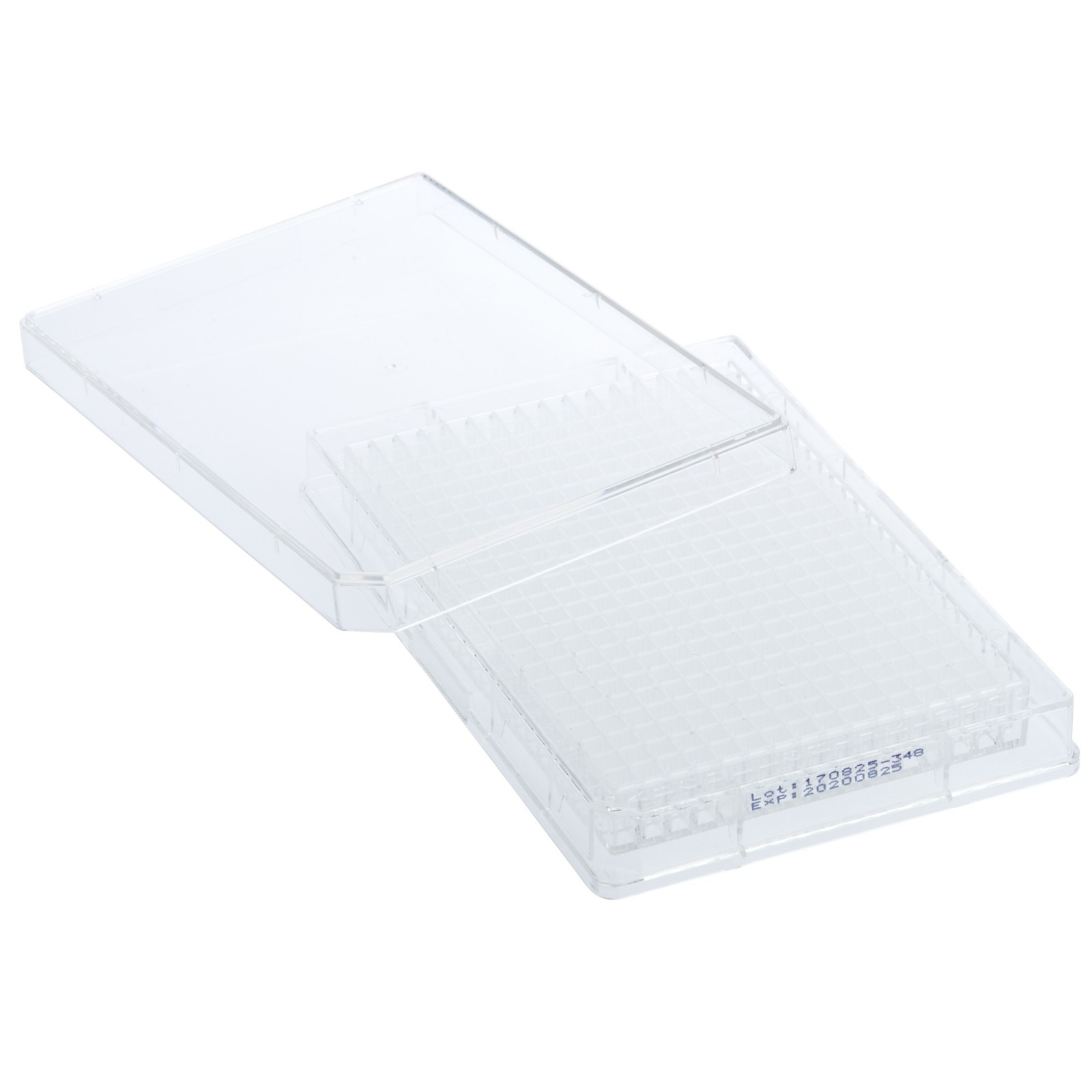 CELLTREAT 384 Well TCT Plate with Lid, Individual, 50/Case, Sterile, #229138