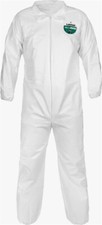 (5 Suits) Lakeland MicroMax NS Zip-Up HazMat Suit Coveralls 2XL Tyvek Material picture
