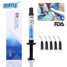 Dentex DX Flow Dental Flowable Light Cure Composite Resin Medium Flow A1 picture
