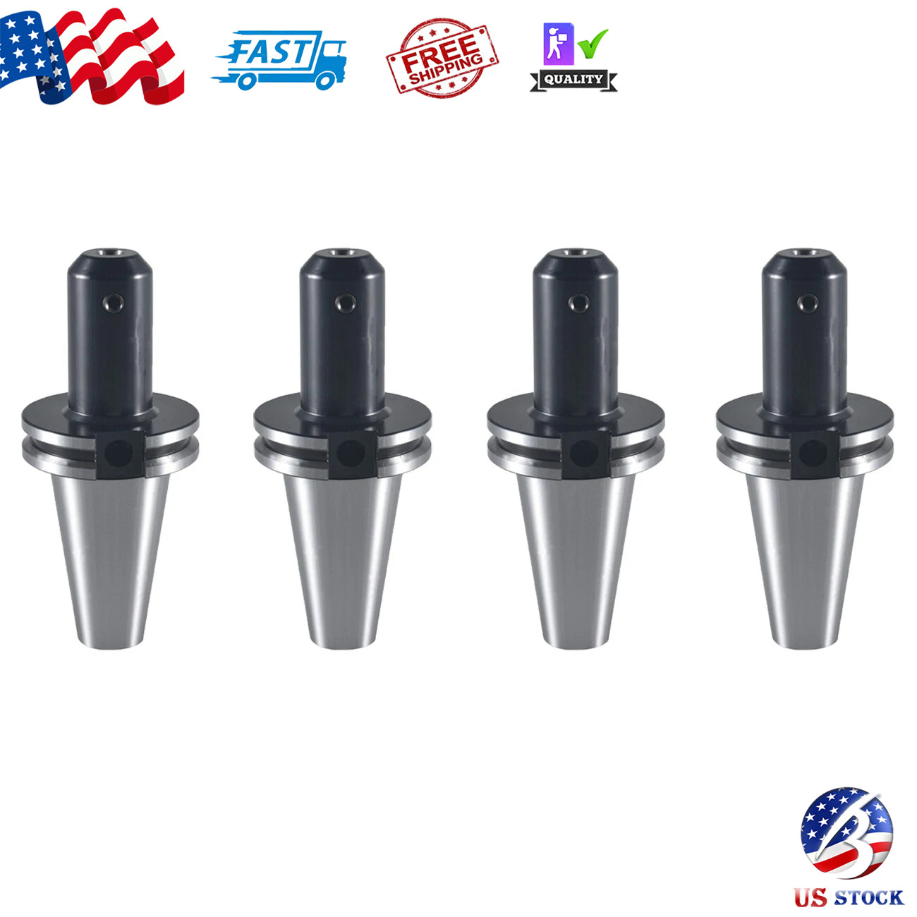 4pcs CAT40 3/8 x 3