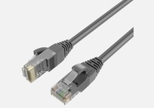 QualGear 200 ft. CAT 6 High-Speed Ethernet Cable - Gray picture