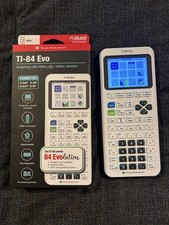 Texas Instruments TI-84 Evo Graphing Calculator White USB-C New Open Box picture