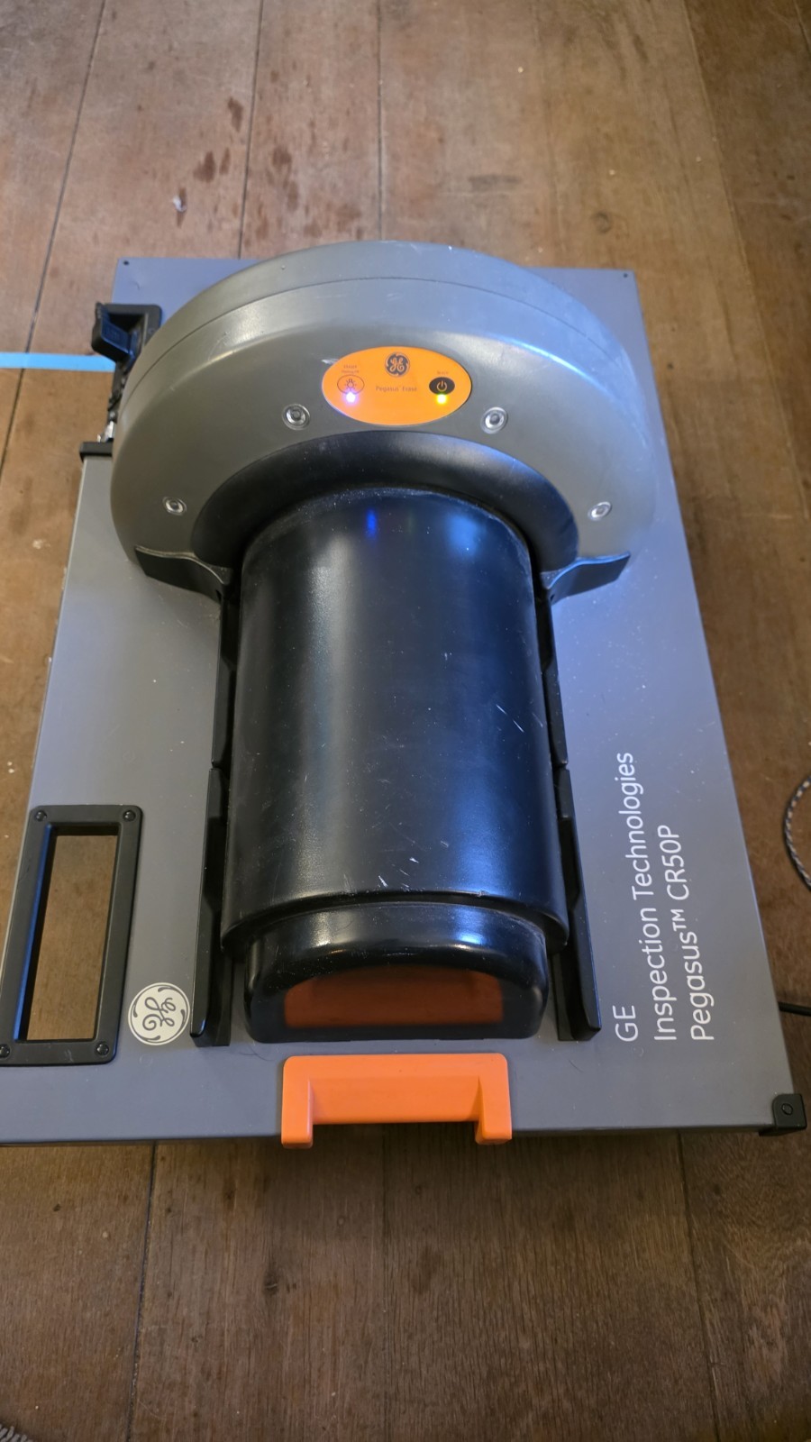 GE Inspection Technologies Pegasus CR50P Scanner –Powers On – As‑Is Parts/Repair