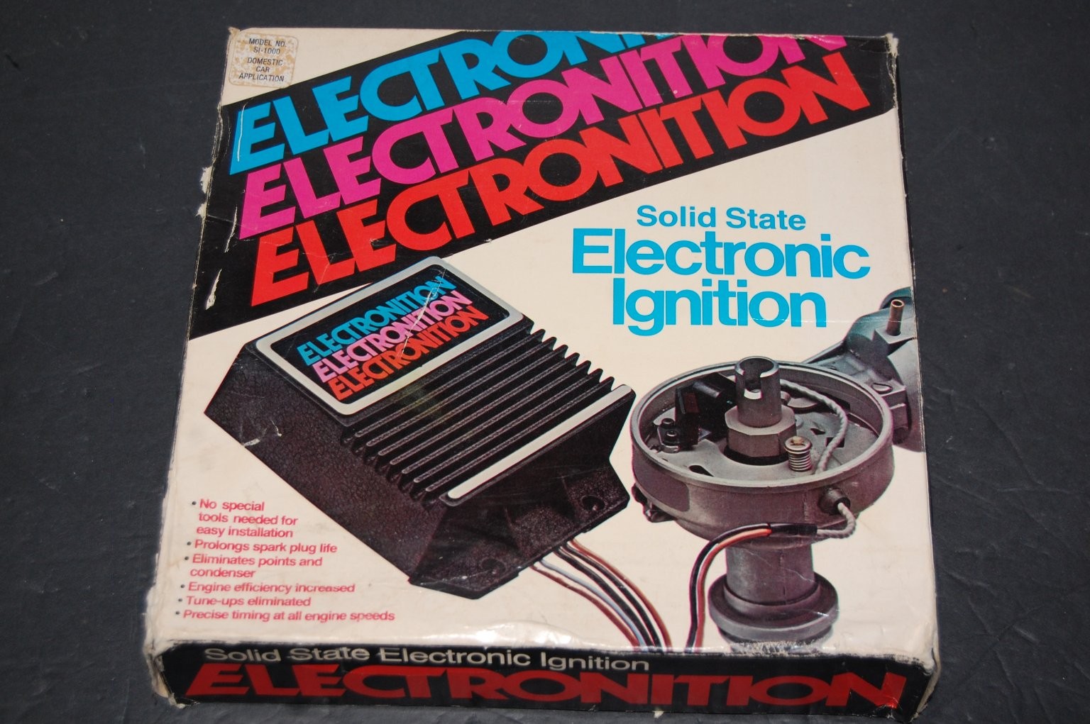 Vintage Electronition SI-1000 Solid State Electronic Ignition Kit Domestic Car 6