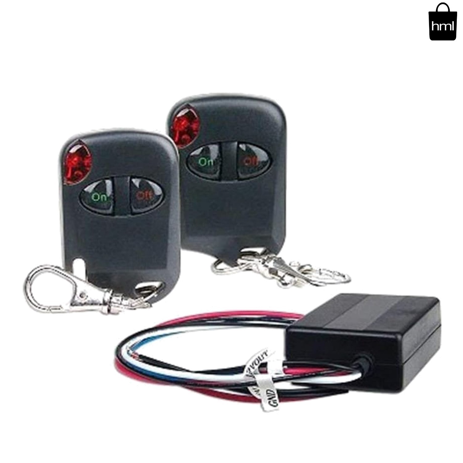 Effortless 12V 15A Wireless Relay Control Kit - Perfect for Beginners
