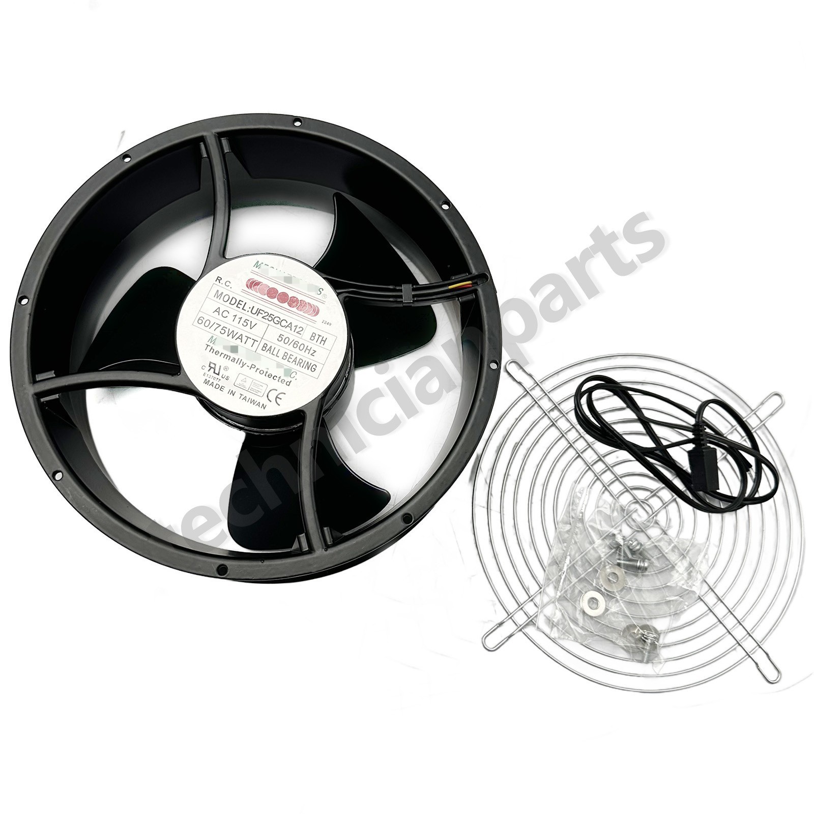 Brand New UF25GCA12 AC 115V Tube Axial Fan for Mechatronics