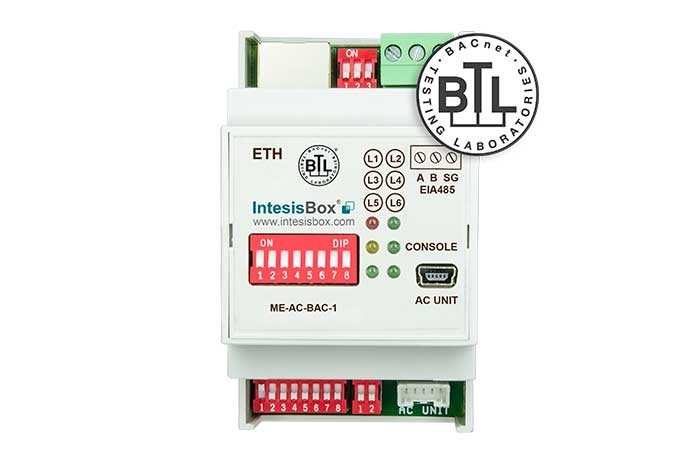 Mitsubishi Electrical to BACnet Intesis Model ME-AC-BAC-1 - New Open Box Mitsubishi Electrical to BACnet Intesis Model ME-AC-BAC-1 - New Open Box