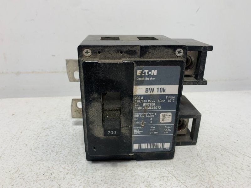 Eaton BW2200 Circuit Breaker 200A 120/240V 2-Pole