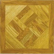 Mintcraft ELE-1518-3L Vinyl Floor Tile Wood Geometric picture