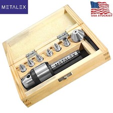 Precision Revolving Live Center MT3 Shank 7 Interchangeable Tips Morse Taper 3 picture