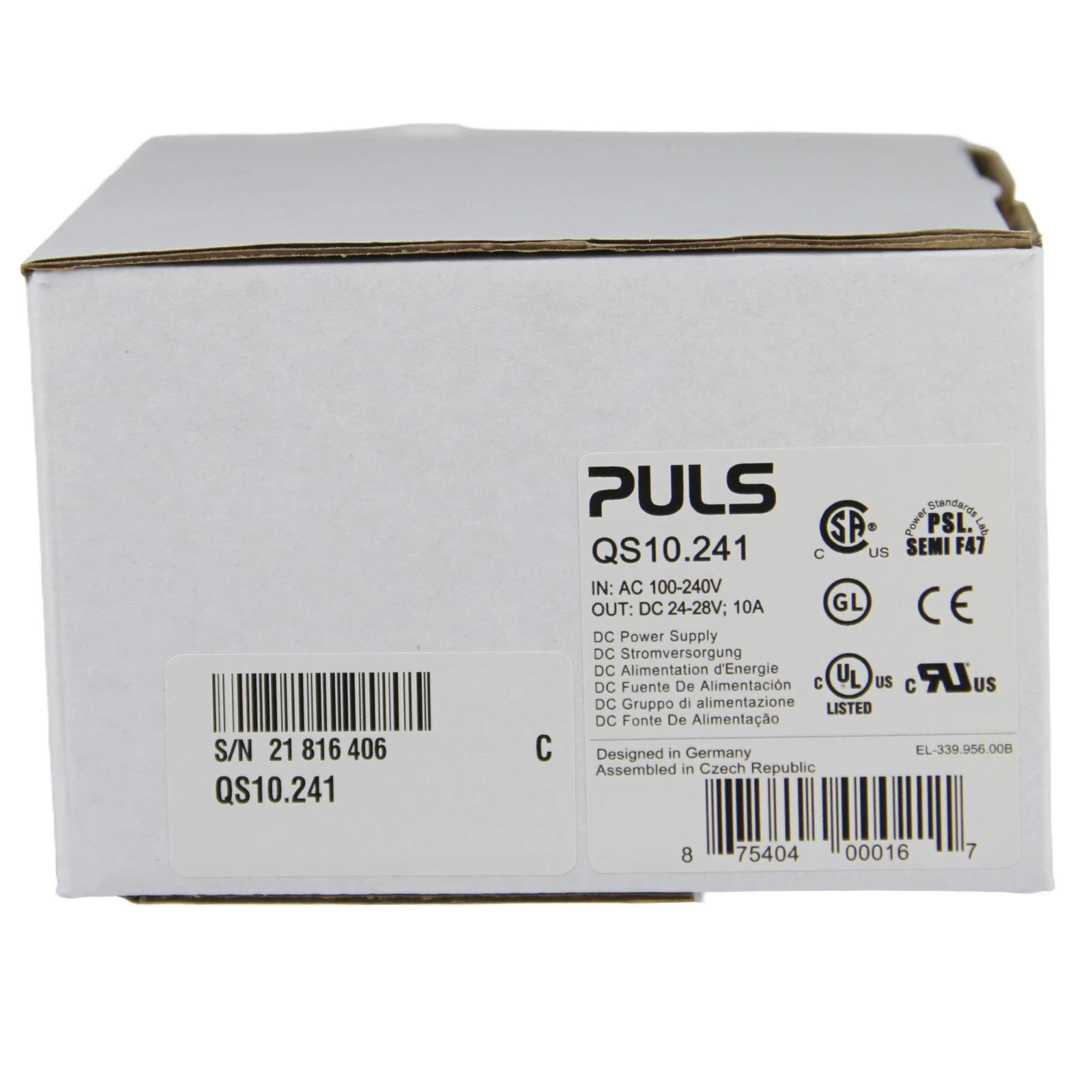 1PCS NEW PULS QS10.241 Power Supply