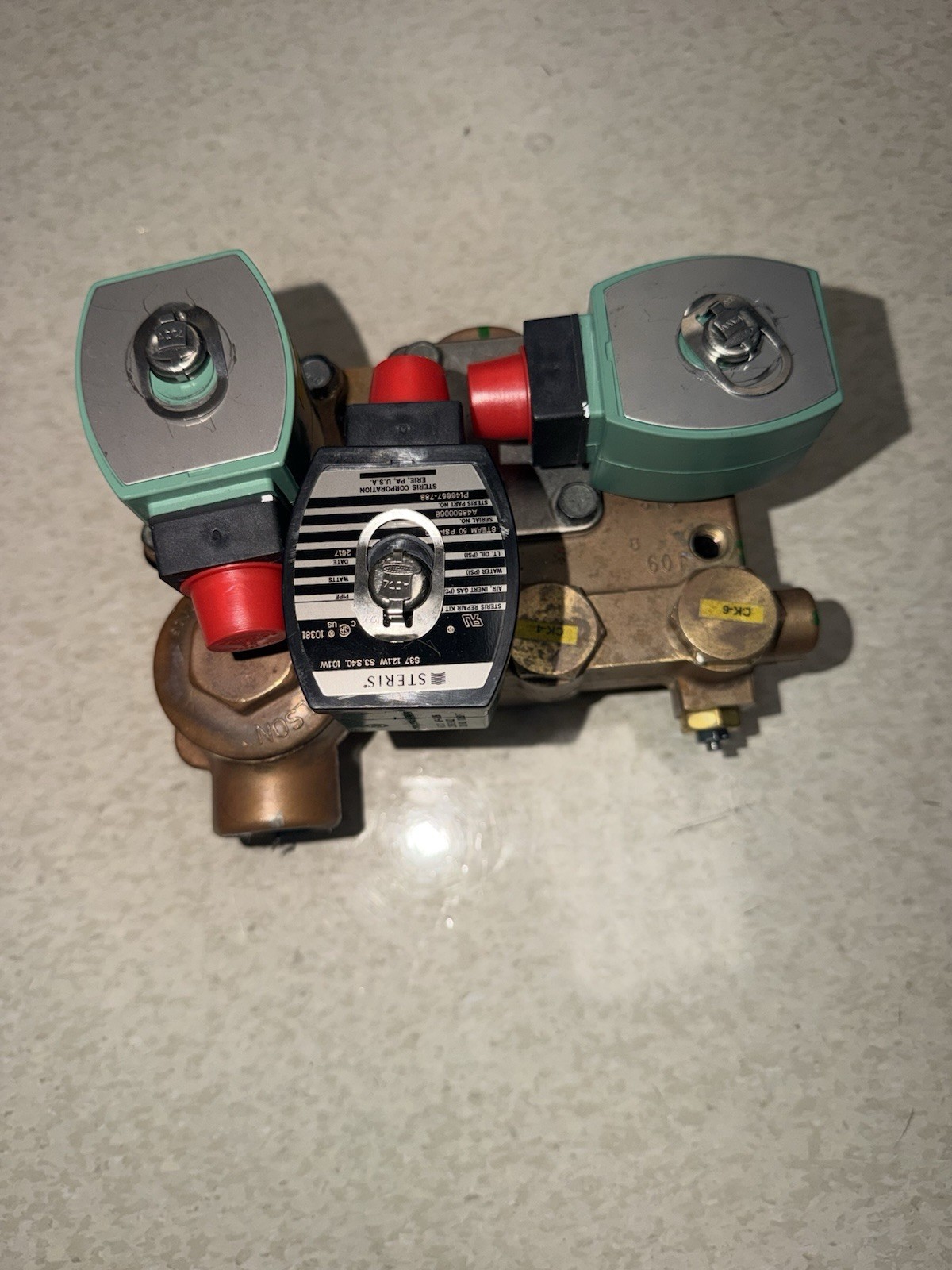Steris / Amsco Ex Manifold Assembly P146657788 USED Pulled From Working Unit