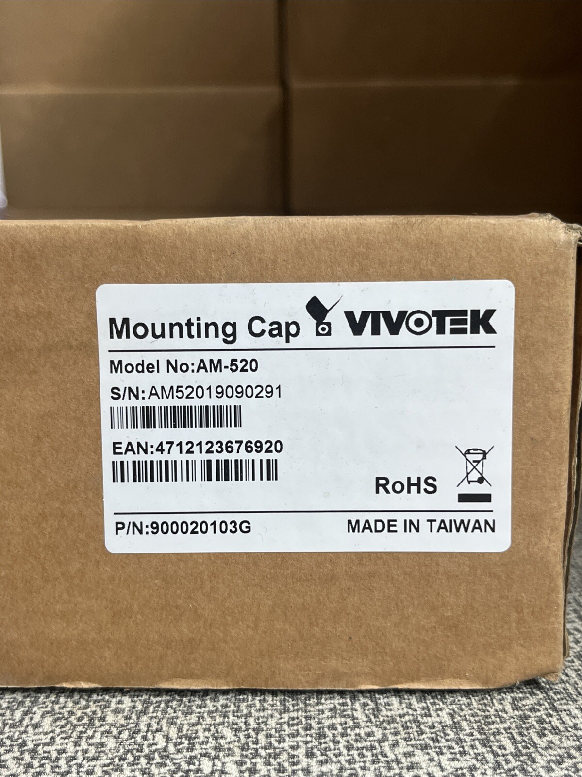 VIVOTEK Mounting Cap AM-520 NEW || 