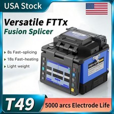 Orientek T49 Professional Fiber Optic Fusion Splicer Machine w/ 8s Fast Splicing picture