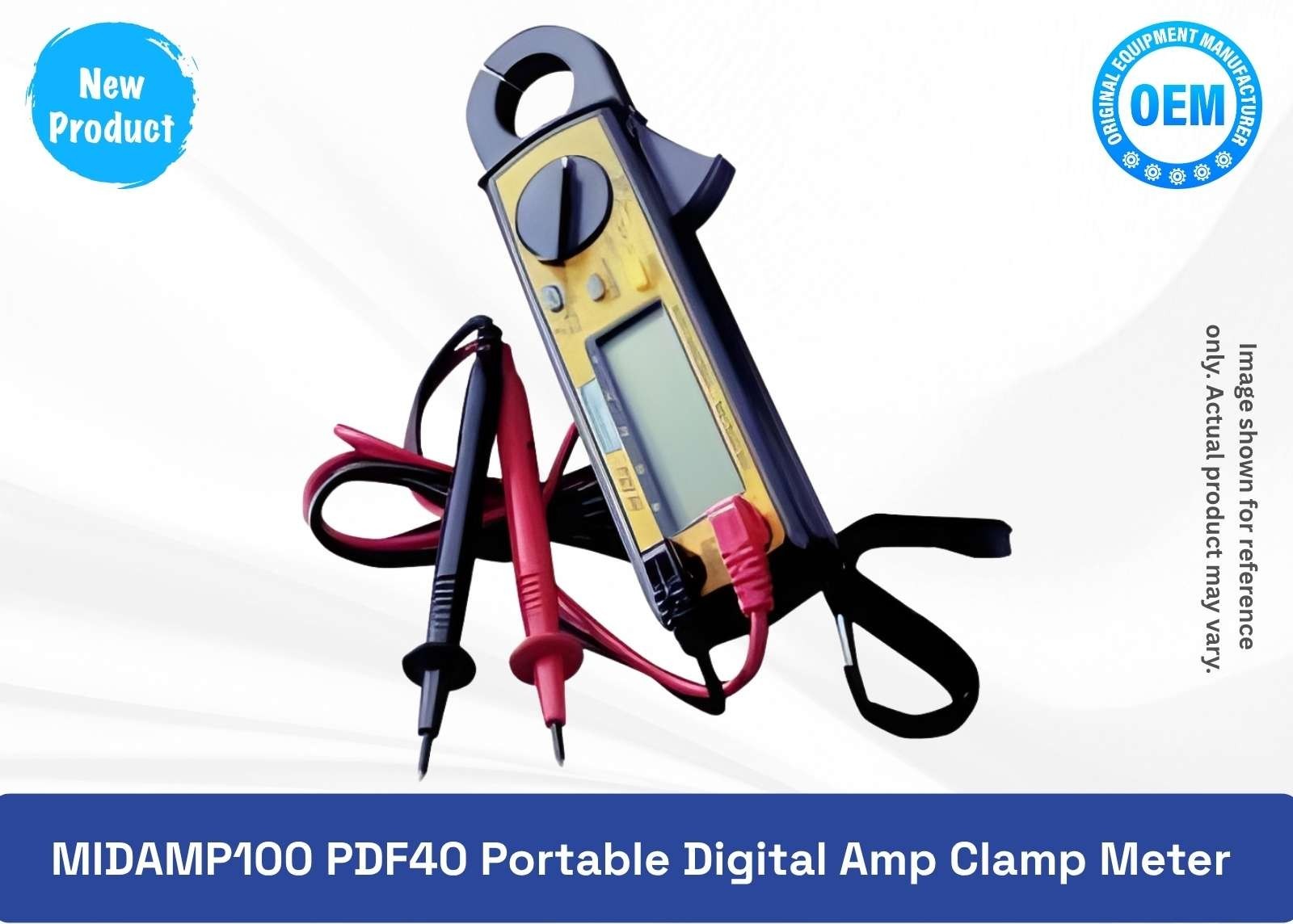MIDAMP100 PDF40 Portable Digital Amp Clamp Meter MIDAMP100 PDF40 Portable Digital Amp Clamp Meter
