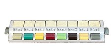 Vintage Denominator Company 1x8 Multiple Tally Counter 8-Key Made in USA picture