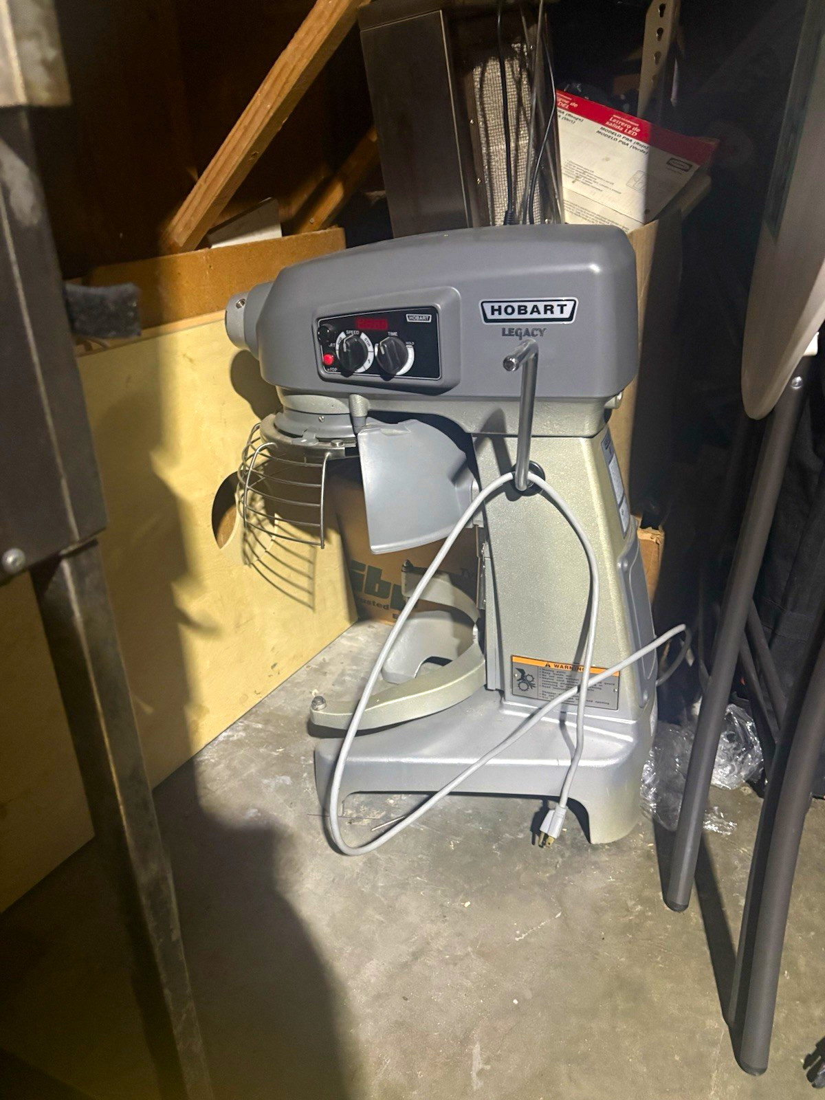 Hobart Legacy HL120 Commercial Floor Model Mixer 3-Speed, MPN HL120