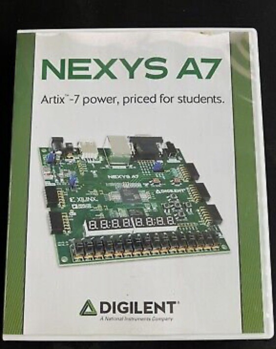 Digilent Nexys A7-100T - FPGA Trainer Board Recommended for ECE Curriculum New