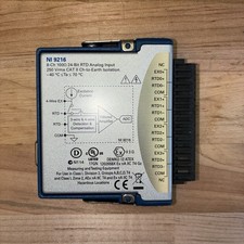 National Instruments NI 9216 8-Ch RTD Analog Input Module 24-Bit picture
