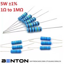 5W Big Power Metal Film Resistor ±1% - Full Range of Values ( 1Ω to 1MΩ ) picture