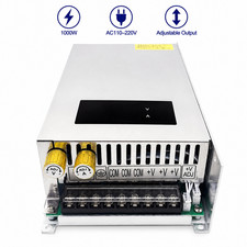 1000W Adjustable Switching Power Supply AC110-220V to DC 0-200V Digital Display picture