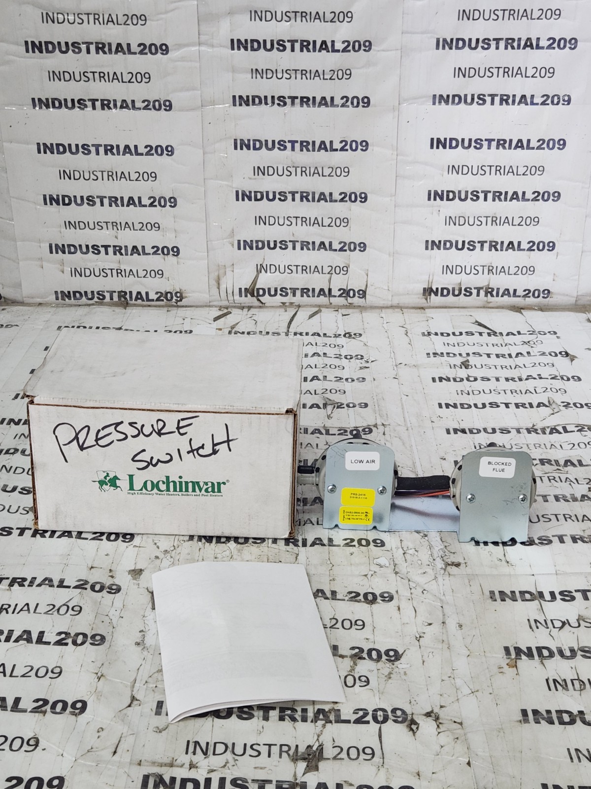 LOCHINVAR PRS-2416 PRESSURE SWITCH