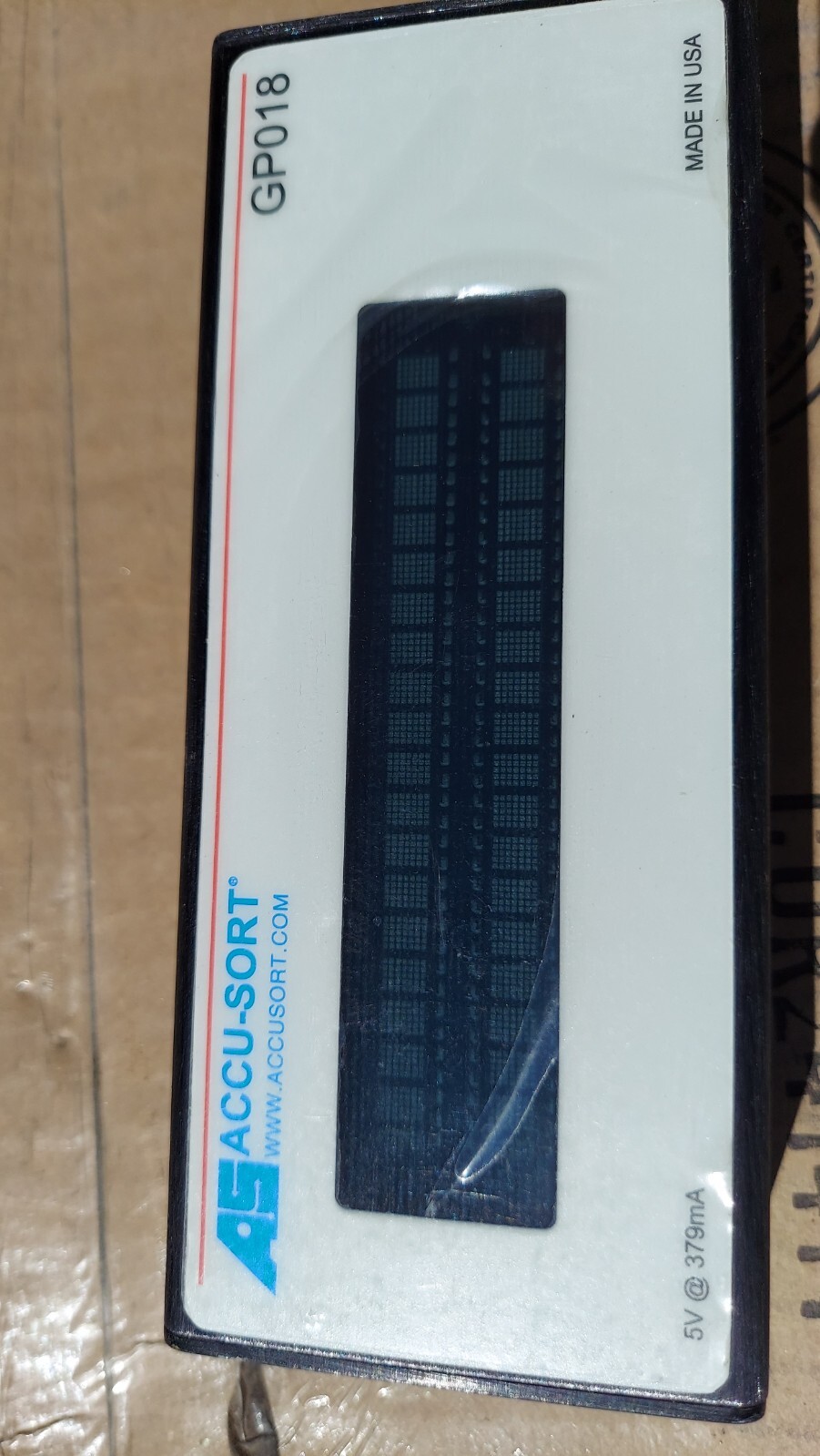 New Datalogic Accu-Sort GP018 Remote Display