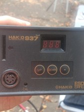 Hakko 937 ESD Digital Soldering Station Base Unit Only - Powers On Read Desc picture