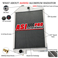 4 Row Aluminum Radiator fit John Deere 4430 Series AR61878 AR61879 AR60337 picture