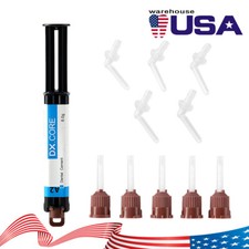 Dentex Dental Dual Cure Flowable Composite Resin Core Build Up Syringe A2 picture