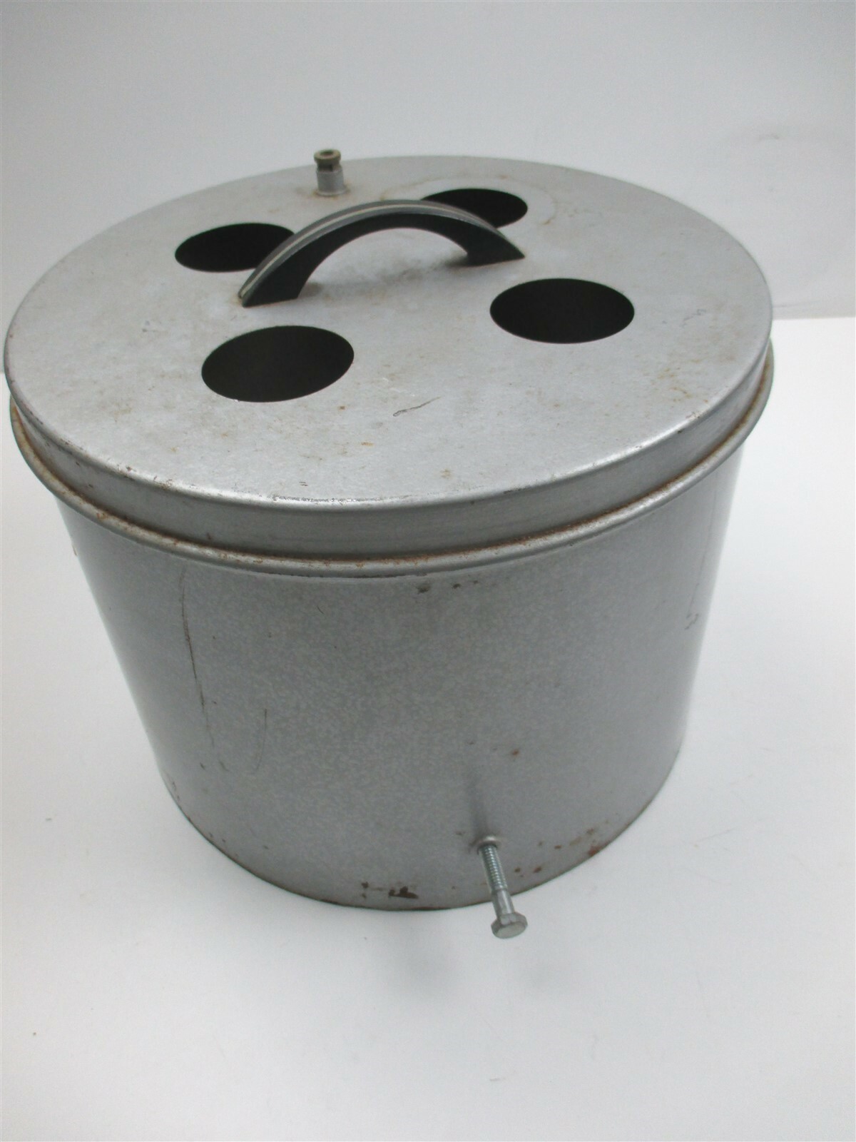 Vintage Lab Centrifuge Drum Copper Lined Brass Rotor