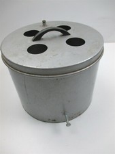 Vintage Lab Centrifuge Drum Copper Lined Brass Rotor picture