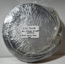 5/32 in Galvanized Steel Wire Rope 7x19 60 ft 2800 lb Break Strength picture