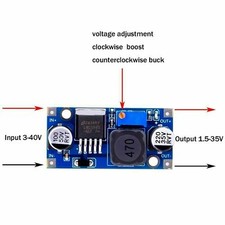 1PC DC-DC LM2596 Power Supply Buck Converter Step-down Module Deliver Goods USA picture