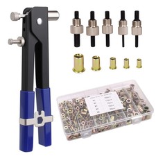 430Pcs Rivet Nut Tool Kit, Metric Rivnuts Assortment Kit (M8/M6/M5/M4/M3), Rivnu picture