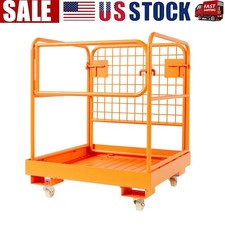 Forklift Safety Cage 36 in X 36 in, 1200 LBS Heavy Duty Forklift Man Basket picture