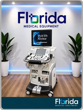 2012 GE VIVID E9 XDCLEAR SW 104.3.6 ULTRASOUND WITH ECG & 2 PROBES 9L-D / 4V-D picture