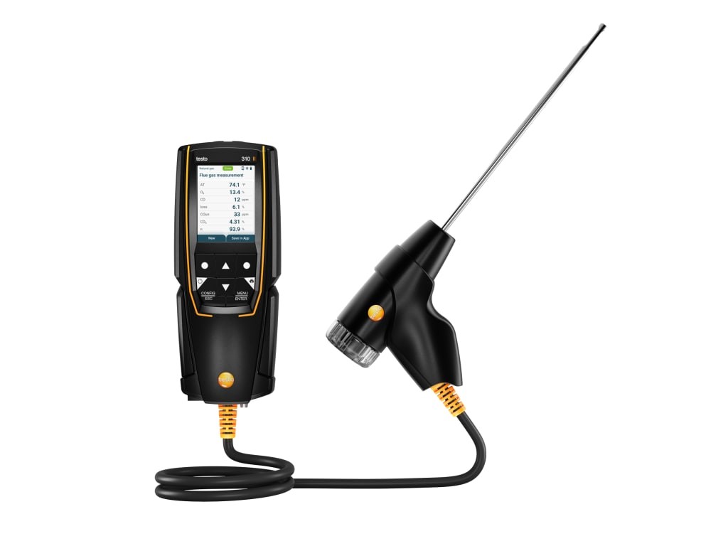 Testo 310 II - Combustion Analyzer Kit