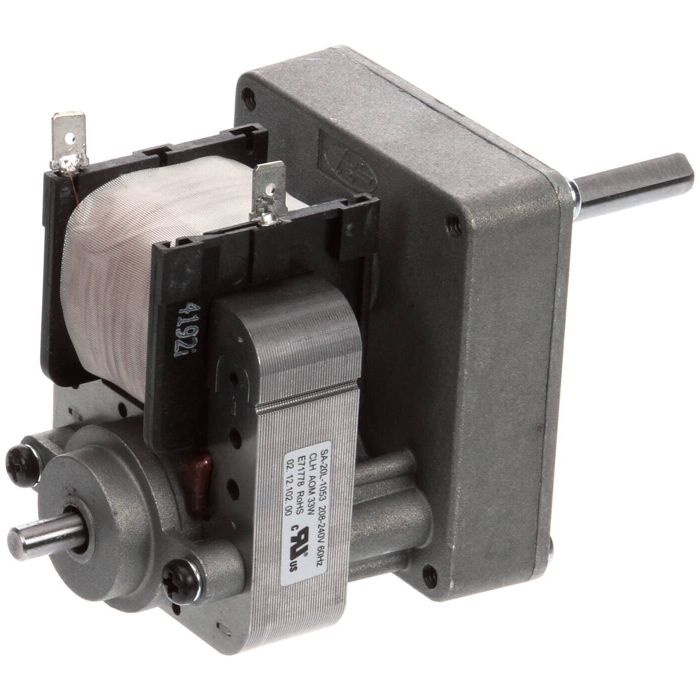 Hatco 02.12.102.00 Motor, Gear 208240V 60Hz11Rpm