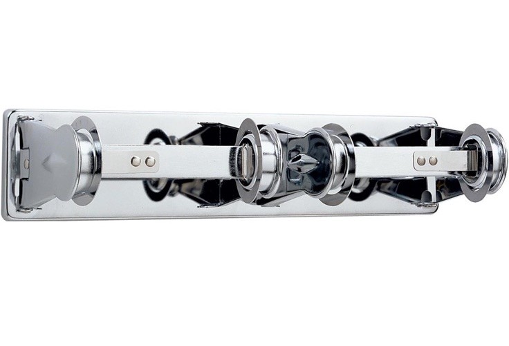 Bobrick B-265 Chrome Two Roll Toilet Paper Holder