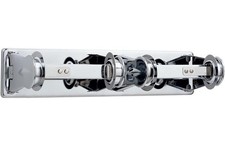 Bobrick B-265 Chrome Two Roll Toilet Paper Holder picture