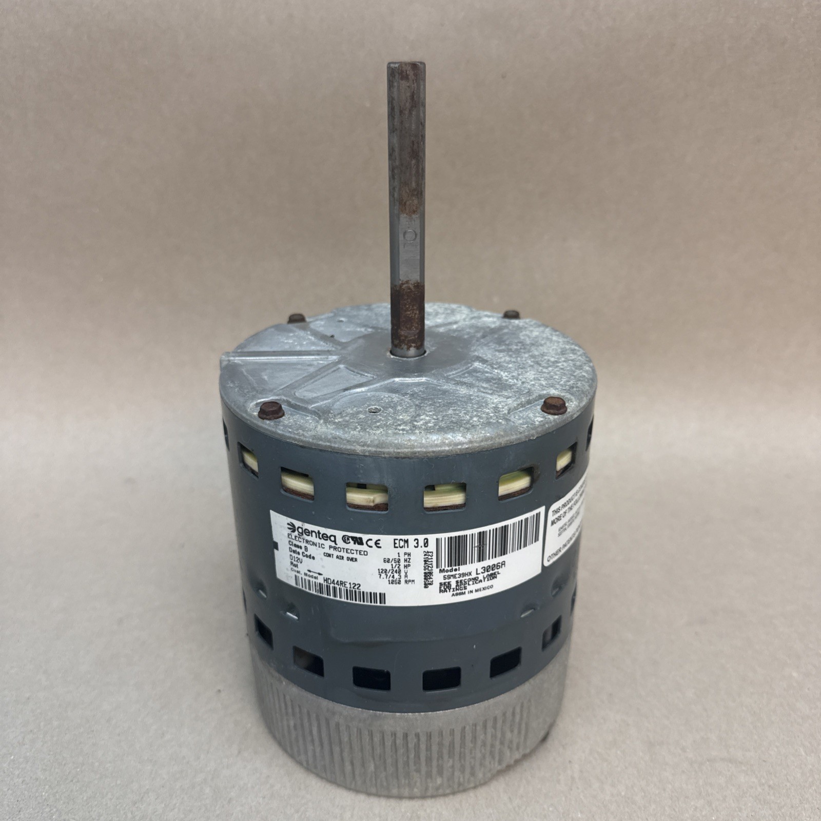 Ge Genteq Motor And Module 3.0 GC03 1/2HP 5SME39HX HD44RE122 Ge Genteq Motor And Module 3.0 GC03 1/2HP 5SME39HX HD44RE122