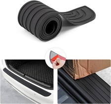 Car Rear Bumper Protector Guard  AntiScratch Rubber Cover Strip for Most Cars... picture