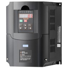 Uimoso 10HP 7.5KW VFD Variable Frequency Drive 220V 1 To 3 Phase Convert  0-400H picture